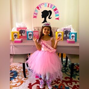 Pink Tulle Dress size 6